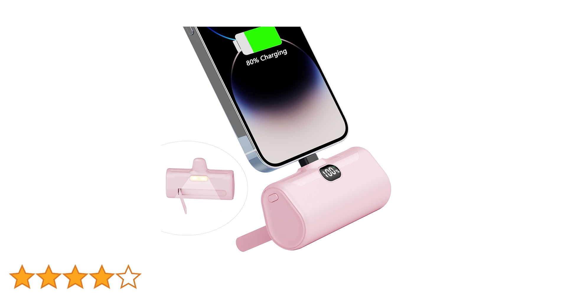 Amazon | LUCKYDUO モバイルバッテリー 軽量 小型 iphone